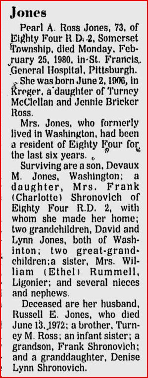 Pearl L. Jones